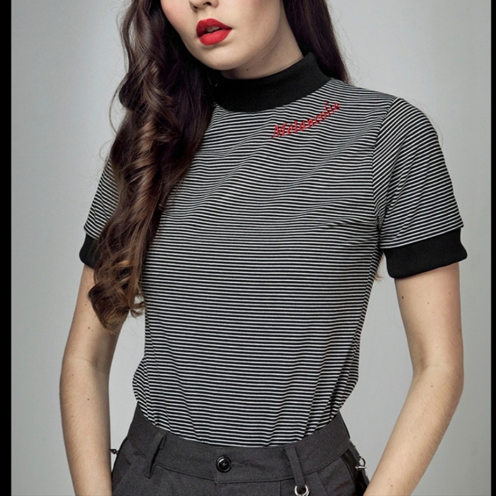 Disturbia Mélancolie Striped Shirt